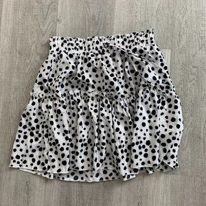 Dotted skirt - size S
